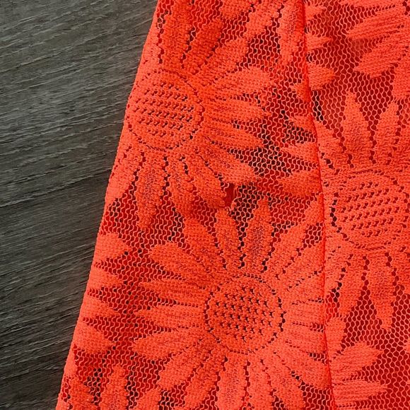 KIMCHI Blue Urban Outfitters Dress Daisy Lace Floral Lined Size‎ Small - Picture 6 of 8